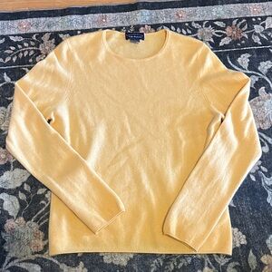 Charter Club Yellow Cashmere Sweater